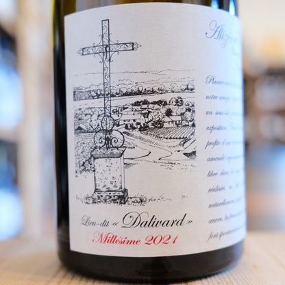 Etichetta Champagne Dalivard 2021 Alizée et Thibault Tassin