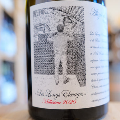 Etichetta Champagne Les Longs Elevages 2020 Alizée et Thibault Tassin