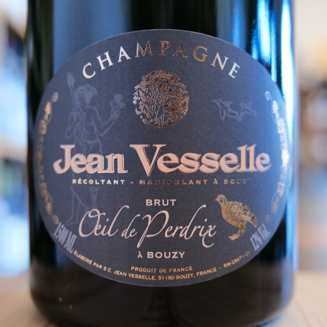 Etichetta Champagne Brut Oeil de Perdrix Magnum Jean Vesselle