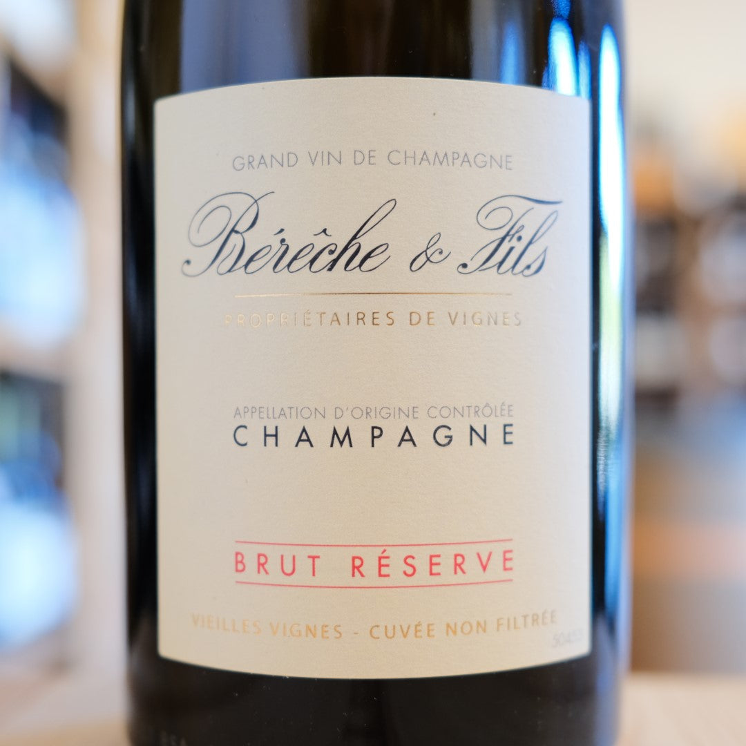 Champagne Brut Réserve Bérèche et Fils - etichetta