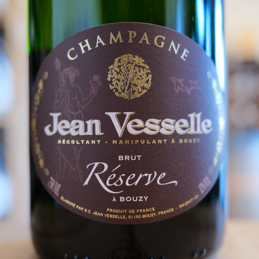 Etichetta Champagne Brut Réserve Jean Vesselle