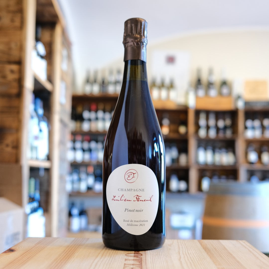 Bottiglia Champagne Premier Cru Rosé de Macération Pinot Noir 2021 Émilien Feneuil