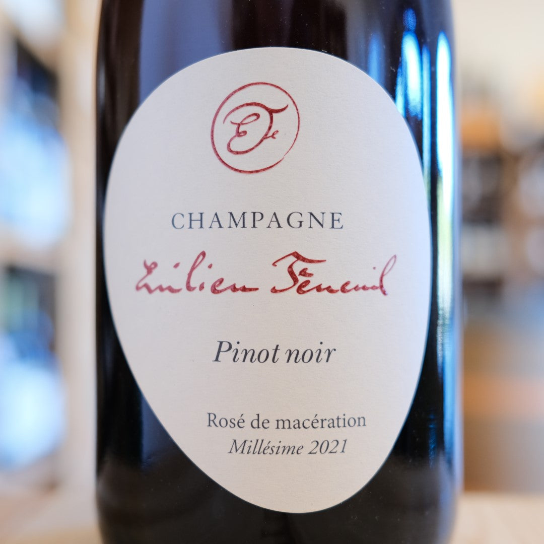 Etichetta Champagne Rosé de Macération Pinot Noir 2021 Émilien Feneuil