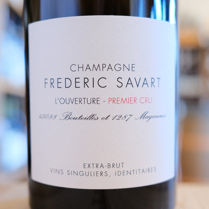 Etichetta Champagne L’Ouverture Premier Cru Extra Brut Frédéric Savart