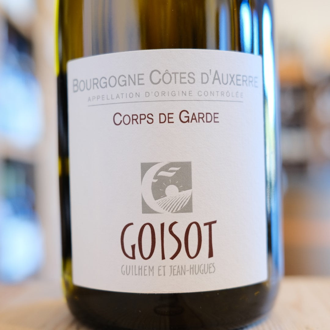 Etichetta Bourgogne Côtes d’Auxerre Corps de Garde Blanc Goisot