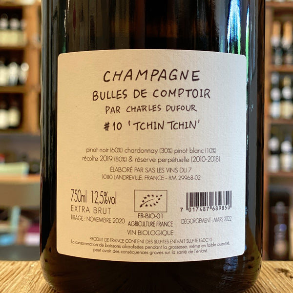 Champagne Extra Brut "Bulles de Comptoir" #10 'Tchin Tchin'