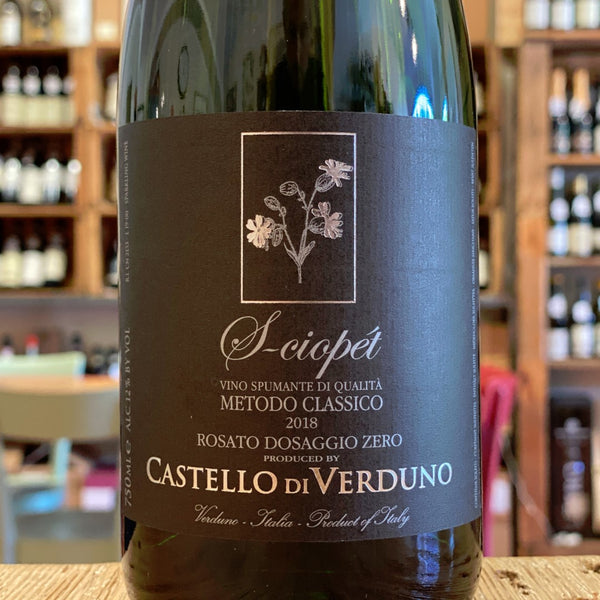 Spumante Metodo Classico Rosato Dosaggio Zero "S-ciopet" 2018