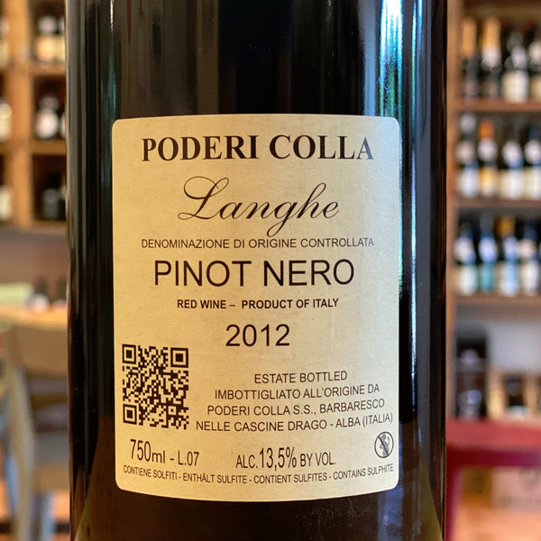 Langhe Pinot Nero "Campo Romano" 2012