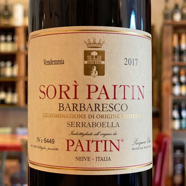 Barbaresco "Serraboella Sorì Paitin" 2017