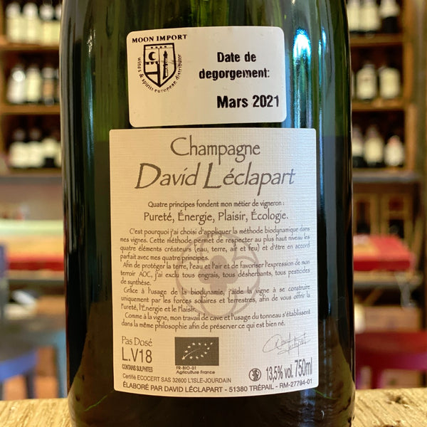 Champagne Premier Cru "L'Amateur" Blanc de Blancs Non Dosé vend. 2018