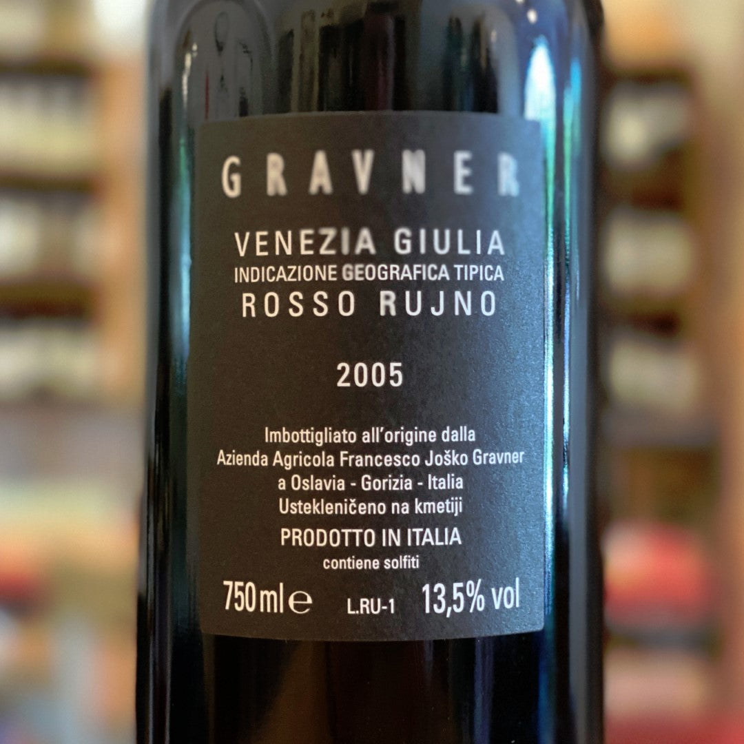 Rosso "Rujno" 2005 Venezia Giulia