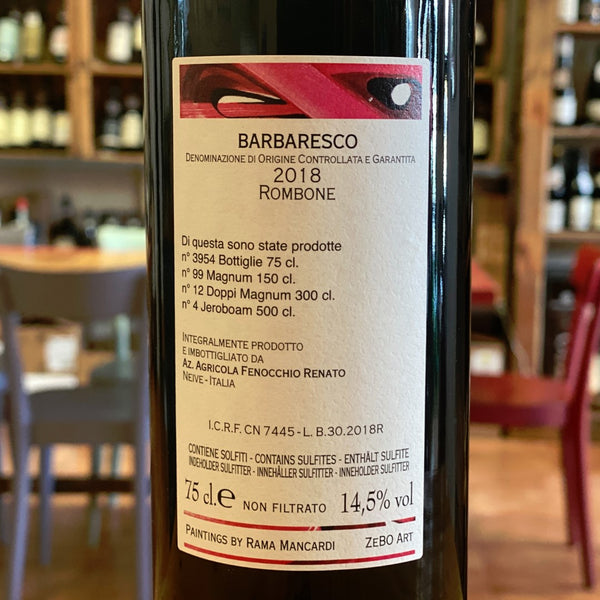 Barbaresco "Rombone" 2018