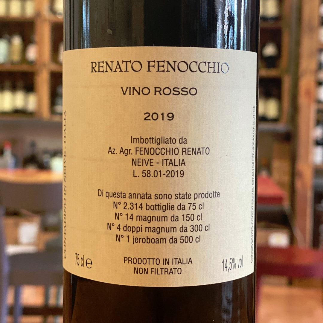 Vino Rosso "58 Sinquanteut" 2019