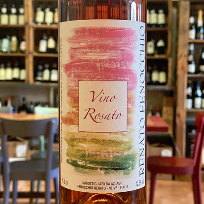Rosé wine from Ruché grapes