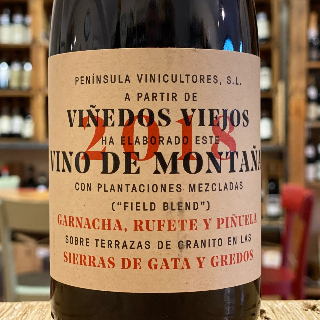 Vino De Montana Garnacha y Rufete y Pinuela 2018