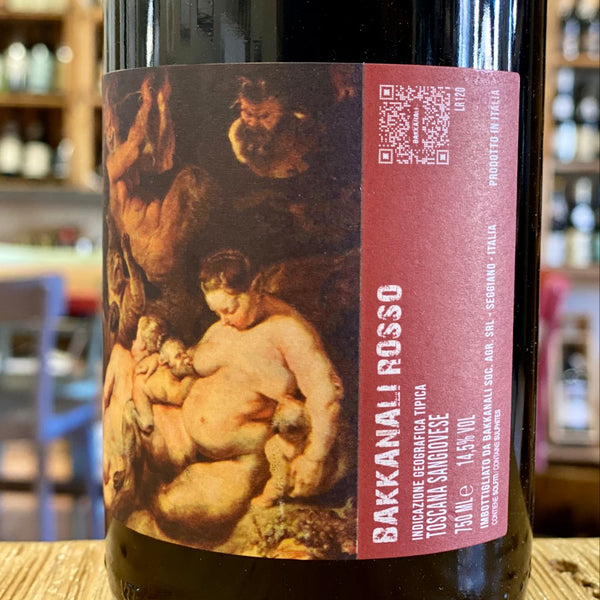 Toscana Rosso IGT "Bakkanali Sangiovese"