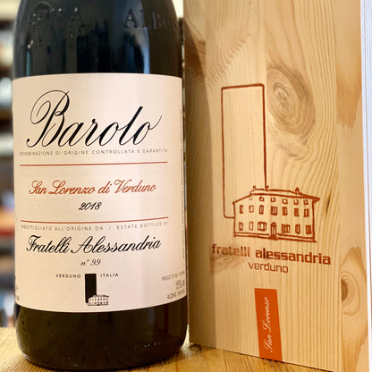 Barolo "San Lorenzo di Verduno" 2018 Magnum