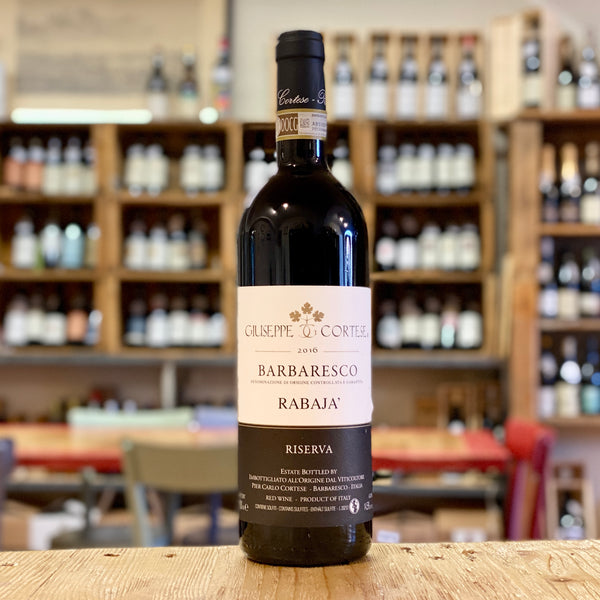 Barbaresco Riserva "Rabaja" 2016