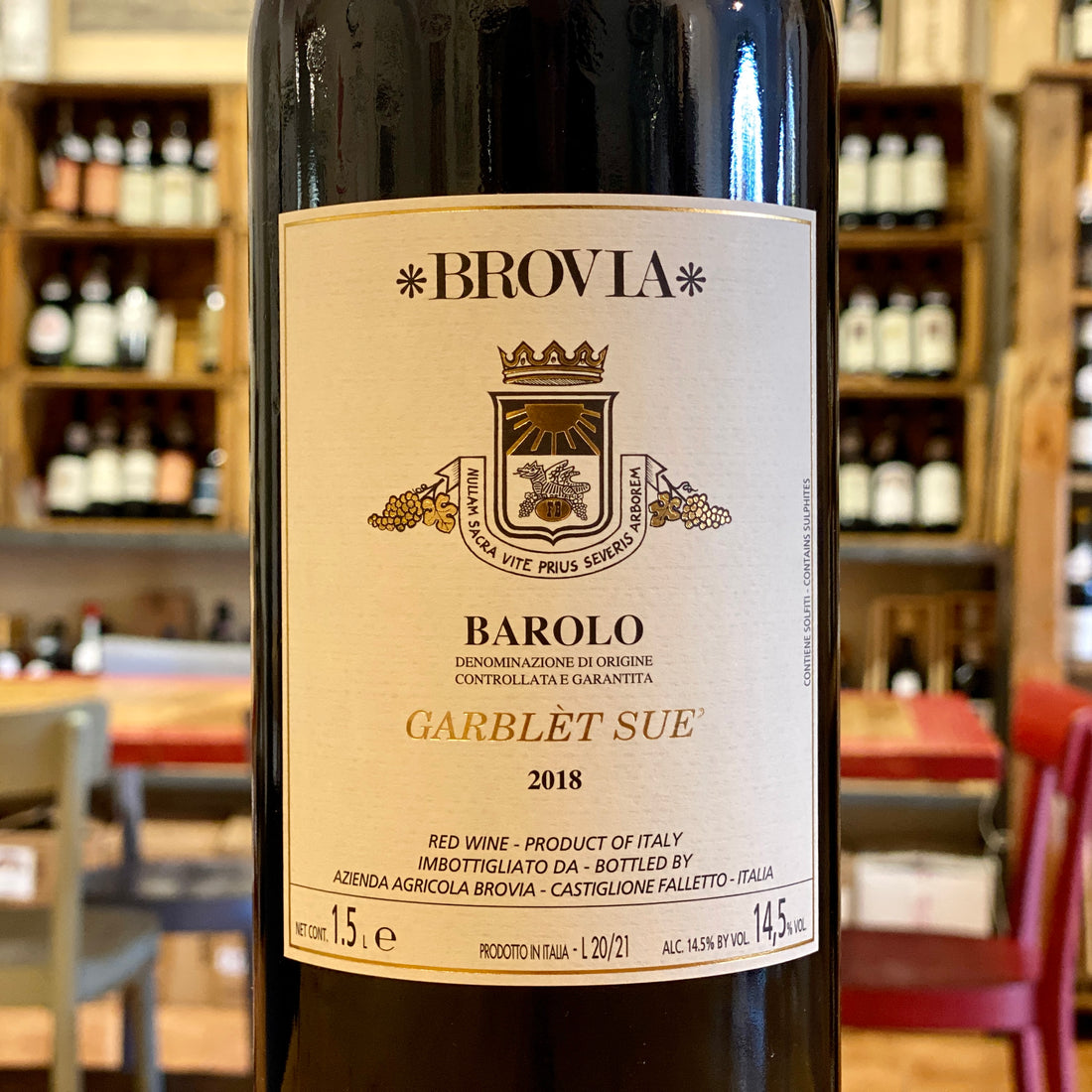 Barolo "Garblet Suè" 2018 Magnum