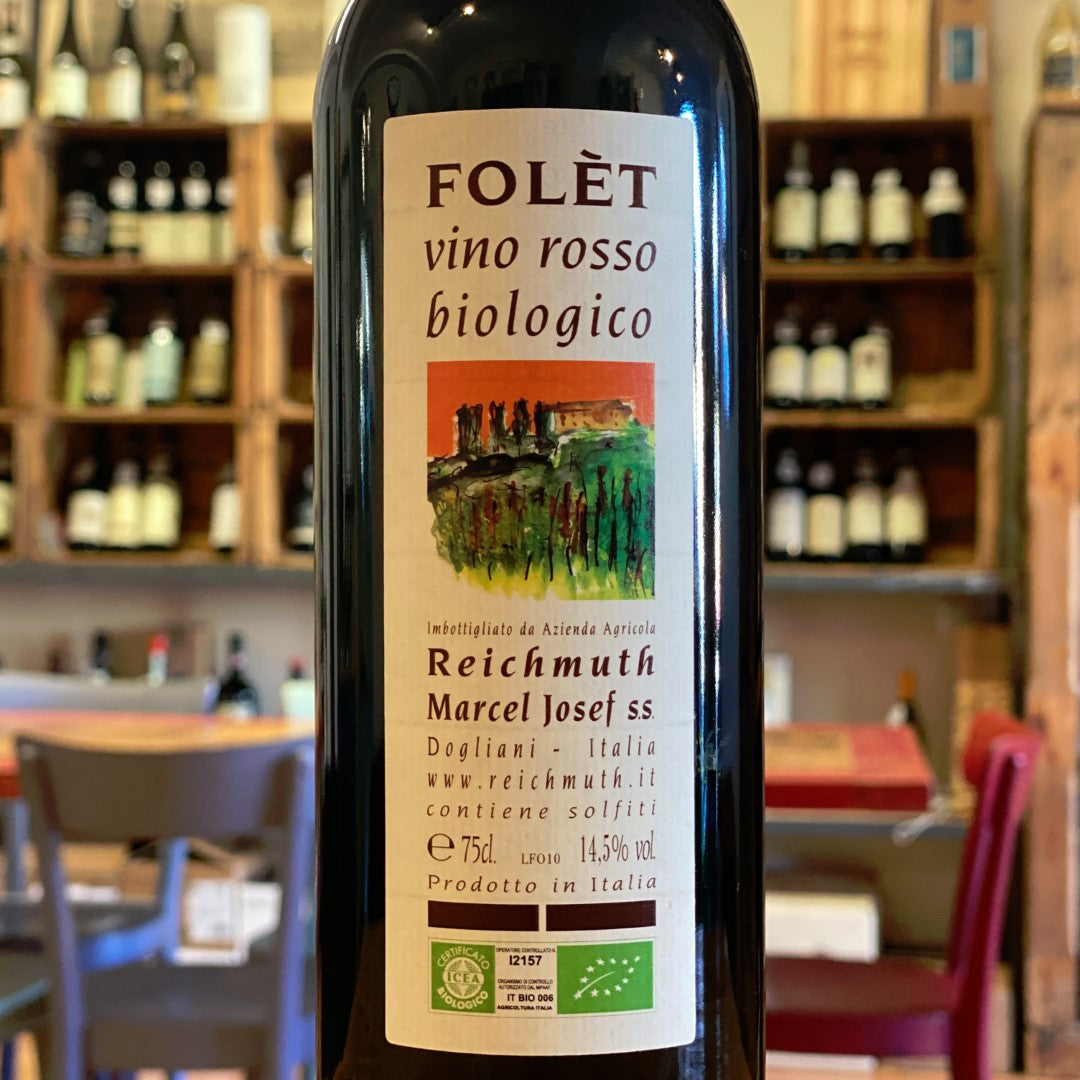 Vino Rosso Biologico "Folèt" lotto 2010